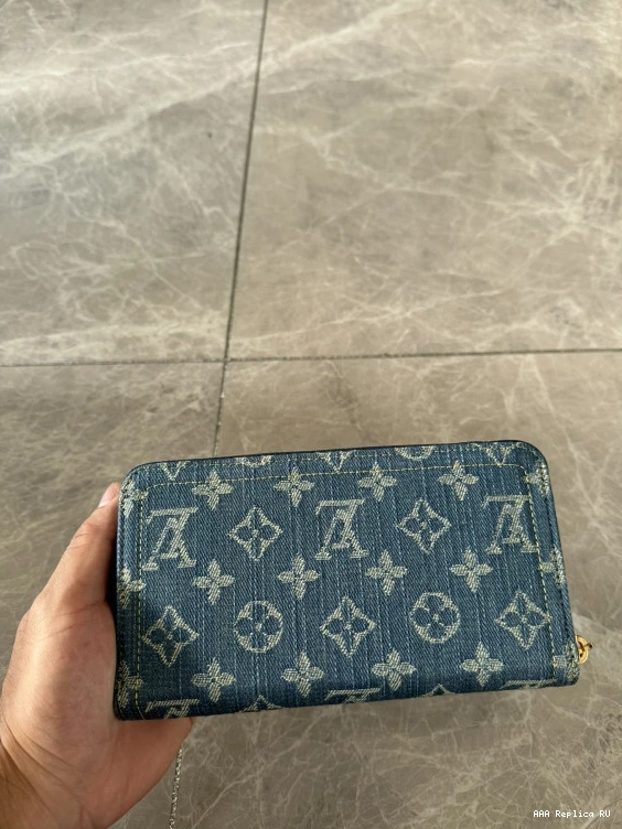 Aaa replica bags LOUIS VUITTON WALLET ZIPPY 0707